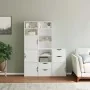 Armarios auxiliares 5 uds "ODDA" blanco 40x24x79 cm madera pino de , Aparadores - Ref: Foro24-3365359, Precio: 272,95 €, Desc...