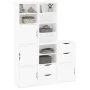 Armarios auxiliares 5 uds "ODDA" blanco 40x24x79 cm madera pino de , Aparadores - Ref: Foro24-3365359, Precio: 272,95 €, Desc...