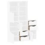 Armarios auxiliares 5 uds "ODDA" blanco 40x24x79 cm madera pino de , Aparadores - Ref: Foro24-3365359, Precio: 272,95 €, Desc...