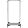 Leñero 40x30x80 cm acero inoxidable de , Bolsas y soportes de leña - Ref: Foro24-864229, Precio: 66,86 €, Descuento: %