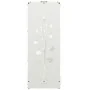 Leñero blanco 40x30x80 cm Acero laminado en frío de , Bolsas y soportes de leña - Ref: Foro24-864220, Precio: 57,75 €, Descue...