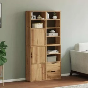 Armarios auxiliares 4 uds "ODDA" 40x24x79 cm Madera maciza pino de , Aparadores - Ref: Foro24-3365352, Precio: 202,81 €, Desc...