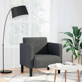 Sillón con reposabrazos gris oscuro 54 cm tejido de pana von , Sessel - Ref: Foro24-4100516, Preis: 132,71 €, Rabatt: %