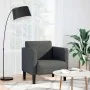 Sillón con reposabrazos gris oscuro 54 cm tejido de pana de , Sillones - Ref: Foro24-4100516, Precio: 132,71 €, Descuento: %