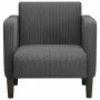 Sillón con reposabrazos gris oscuro 54 cm tejido de pana de , Sillones - Ref: Foro24-4100516, Precio: 132,71 €, Descuento: %
