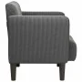 Sillón con reposabrazos gris oscuro 54 cm tejido de pana de , Sillones - Ref: Foro24-4100516, Precio: 132,71 €, Descuento: %
