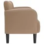 Sofá Loveseat Cappuccino 110 cm Cuero sintético de , Sofás - Ref: Foro24-4100540, Precio: 158,59 €, Descuento: %