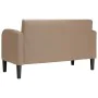 Sofá Loveseat Cappuccino 110 cm Cuero sintético de , Sofás - Ref: Foro24-4100540, Precio: 158,59 €, Descuento: %