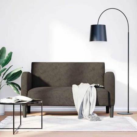 Sofá Loveseat gris oscuro 110 cm cuero sintética by , Sofas - Ref: Foro24-4100542, Price: 176,95 €, Discount: %