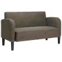 Sofá Loveseat gris oscuro 110 cm cuero sintética by , Sofas - Ref: Foro24-4100542, Price: 176,95 €, Discount: %