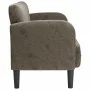 Sofá Loveseat gris oscuro 110 cm cuero sintética by , Sofas - Ref: Foro24-4100542, Price: 176,95 €, Discount: %