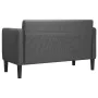 Sofá Loveseat gris oscuro 109 cm tejido de pana by , Sofas - Ref: Foro24-4100523, Price: 211,91 €, Discount: %