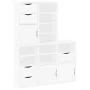 Armarios auxiliares 5 uds "ODDA" blanco 40x24x79 cm madera pino de , Aparadores - Ref: Foro24-3365367, Precio: 272,75 €, Desc...