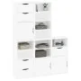 Armarios auxiliares 5 uds "ODDA" blanco 40x24x79 cm madera pino de , Aparadores - Ref: Foro24-3365367, Precio: 272,75 €, Desc...