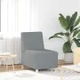 Sillón Sofá Tela Gris Claro 55 cm de , Sofás - Ref: Foro24-4108468, Precio: 120,38 €, Descuento: %