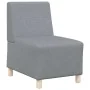 Sillón Sofá Tela Gris Claro 55 cm de , Sofás - Ref: Foro24-4108468, Precio: 120,38 €, Descuento: %