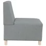 Sillón Sofá Tela Gris Claro 55 cm de , Sofás - Ref: Foro24-4108468, Precio: 120,38 €, Descuento: %