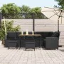 Set de sofás de jardín en forma de L con cojines 4 pzas negro de , Conjuntos de jardín - Ref: Foro24-3365325, Precio: 662,40 ...