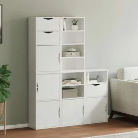 Armarios auxiliares 5 uds "ODDA" blanco 40x24x79 cm madera pino by , Sideboards - Ref: Foro24-3365365, Price: 272,02 €, Disco...