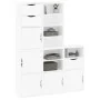 Armarios auxiliares 5 uds "ODDA" blanco 40x24x79 cm madera pino de , Aparadores - Ref: Foro24-3365365, Precio: 272,02 €, Desc...