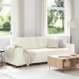 Sofá de 3 plazas terciopelo color crema 180 cm de , Sofás - Ref: Foro24-4105038, Precio: 298,47 €, Descuento: %