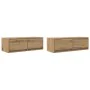 Muebles para TV 2 uds madera roble artisan 80x31x25,5 cm de , Muebles TV - Ref: Foro24-861525, Precio: 94,76 €, Descuento: %