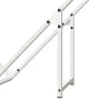 Leñero blanco 100x25x100 cm Acero laminado en frío de , Bolsas y soportes de leña - Ref: Foro24-864288, Precio: 36,71 €, Desc...