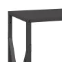 Leñero negro 34x25x70 cm Acero laminado en frío de , Bolsas y soportes de leña - Ref: Foro24-864319, Precio: 43,00 €, Descuen...