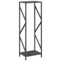 Leñero antracita 34x25x100 cm Acero laminado en frío de , Bolsas y soportes de leña - Ref: Foro24-864325, Precio: 52,68 €, De...