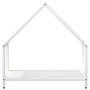 Leñero blanco 60x25x60 cm Acero laminado en frío de , Bolsas y soportes de leña - Ref: Foro24-864304, Precio: 36,63 €, Descue...