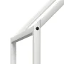 Leñero blanco 60x25x60 cm Acero laminado en frío de , Bolsas y soportes de leña - Ref: Foro24-864304, Precio: 36,63 €, Descue...