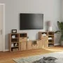 Muebles de TV 5 uds. con almacenaje "ODDA" madera maciza pino de , Muebles TV - Ref: Foro24-3365378, Precio: 257,28 €, Descue...