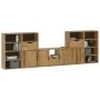 Muebles de TV 5 uds. con almacenaje "ODDA" madera maciza pino de , Muebles TV - Ref: Foro24-3365378, Precio: 257,28 €, Descue...