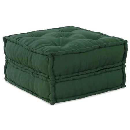 Puff modular de tela verde 70x70x36 cm de , Cojines para sillas y sofás - Ref: Foro24-4019035, Precio: 117,18 €, Descuento: %