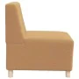 Sillón de sofá beige 55 cm tejido imitación lana rizada de , Sofás - Ref: Foro24-4108507, Precio: 125,19 €, Descuento: %