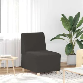 Sillón de sofá gris oscuro 55 cm tejido imitación lana rizada de , Sofás - Ref: Foro24-4108505, Precio: 125,19 €, Descuento: %