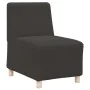 Sillón de sofá gris oscuro 55 cm tejido imitación lana rizada de , Sofás - Ref: Foro24-4108505, Precio: 125,19 €, Descuento: %