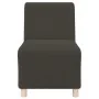 Sillón de sofá gris oscuro 55 cm tejido imitación lana rizada de , Sofás - Ref: Foro24-4108505, Precio: 125,19 €, Descuento: %