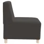 Sillón de sofá gris oscuro 55 cm tejido imitación lana rizada de , Sofás - Ref: Foro24-4108505, Precio: 125,19 €, Descuento: %