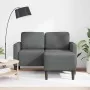 Sofá de 2 plazas con chaise longue en forma L gris oscuro 125cm by , Sofas - Ref: Foro24-4107062, Price: 323,81 €, Discount: %