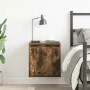 Mesilla de noche de pared roble ahumado 38x34x40 cm de , Mesitas de noche - Ref: Foro24-861237, Precio: 37,51 €, Descuento: %