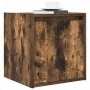 Mesilla de noche de pared roble ahumado 38x34x40 cm de , Mesitas de noche - Ref: Foro24-861237, Precio: 37,51 €, Descuento: %