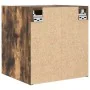 Mesilla de noche de pared roble ahumado 38x34x40 cm de , Mesitas de noche - Ref: Foro24-861237, Precio: 37,51 €, Descuento: %