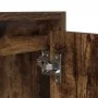 Mesilla de noche de pared roble ahumado 38x34x40 cm de , Mesitas de noche - Ref: Foro24-861237, Precio: 37,51 €, Descuento: %