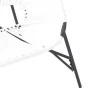 Silla de jardín con forma huevo ratán sintético blanco y negro de , Sillas de jardín - Ref: Foro24-4009288, Precio: 93,63 €, ...