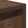 Mesillas de noche de pared 2 uds roble marrón 38x34x40 cm de , Mesitas de noche - Ref: Foro24-861242, Precio: 65,17 €, Descue...