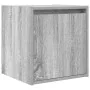 Mesillas de noche de pared 2 uds gris Sonoma 38x34x40 cm de , Mesitas de noche - Ref: Foro24-861240, Precio: 65,17 €, Descuen...