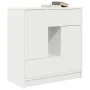 Aparador con cajones y puertas blanco 70,5x34x74,5 cm de , Aparadores - Ref: Foro24-861841, Precio: 103,42 €, Descuento: %