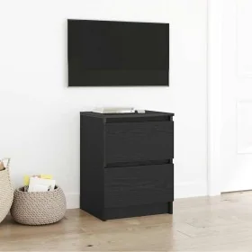 Mueble de TV de madera de ingeniería negro 40x35x54 cm de , Muebles TV - Ref: Foro24-861770, Precio: 54,01 €, Descuento: %