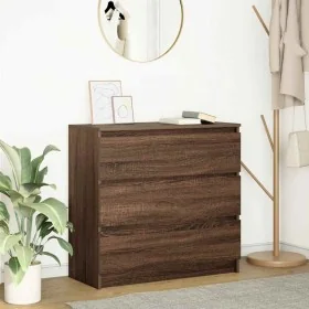 Aparador roble marrón 80x35x76 cm madera de ingeniería von , Sideboards - Ref: Foro24-861739, Preis: 101,33 €, Rabatt: %